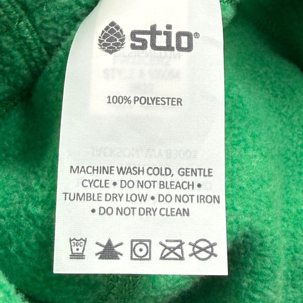 Stio Womens Size Small Turpin Fleece Pant Wild Lettuce Green REPREVE Joggers NEW - Picture 8 of 8